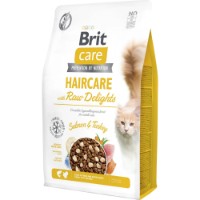 Hrană uscată pentru pisici Brit Care Cat Haircare with Raw Delights 2kg