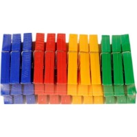 Прищепки бельевые Store Art 24pcs multicolor (10599)