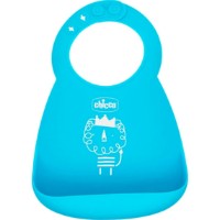 Слюнявчик Chicco Lion Blue