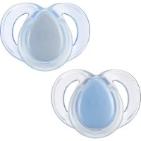 Suzeta pentru biberon Tommee Tippee Night Time 6-18m 2pcs (TT0474)