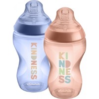 Biberon pentru bebeluș Tommee Tippee Kindness 3m+ 340ml 2pcs (TT0040)