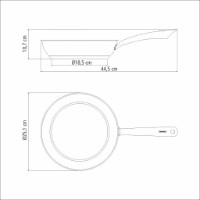 Tigaie Tramontina UNA 24 cm (62295/240) imaginea #3 — magazin online Desire.md