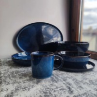 Набор сервировочных блюд Casa Masa AQUA 41cm 6pcs  (CN123) фото №2 — интернет-магазин Desire.md