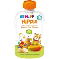 Piure pentru copii HiPP Banana/Pear/Mango 100g (8523)