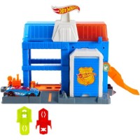 Set jucării Hot Wheels Downtown Police Tower (JHL74)