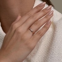 Inel din aur cu diamant Sokolov 1012920 s.17 0,97g imaginea #3 — magazin online Desire.md