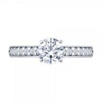 Inel din argint cu zirconii Sokolov 94014636 s.19,5 1,62g imaginea #4 — magazin online Desire.md