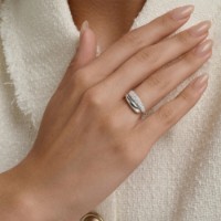 Inel din argint cu zirconii Sokolov 94014832 s18,5 2,51gr imaginea #2 — magazin online Desire.md