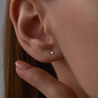 Cercel din aur diamant Diamant 51-227-01926-1  0,32g imaginea #2 — magazin online Desire.md