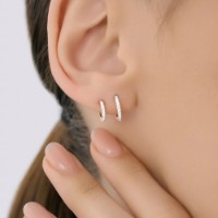 Серьга из золота с фианитами Sokolov 170086 0,85g фото №3 — интернет-магазин Desire.md