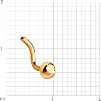 Пирсинг SOLOVOV JEWELRY 060053 0,19gr фото №2 — интернет-магазин Desire.md