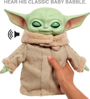 Jucărie de pluș Mattel Star Wars: Grogu (JKN41) imaginea #4 — magazin online Desire.md