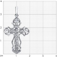 Pandantiv din argint cu zirconiu Sokolov 94-131-00823-1  3,12g imaginea #3 — magazin online Desire.md