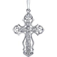 Pandantiv din argint cu zirconiu Sokolov 94-131-00823-1  3,12g