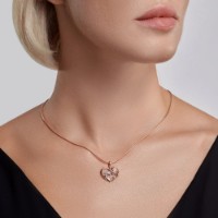 Pandantiv din aur cu zirconiu Sokolov 51-130-02018-1  1,39g imaginea #4 — magazin online Desire.md