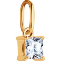 Pandantiv din aur cu zirconiu Sokolov 51-130-02938-1  0,41g imaginea #4 — magazin online Desire.md