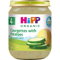 Piure pentru copii HiPP Courgettes & Potatoes 125g (4022)