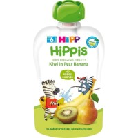 Piure pentru copii HiPP Kiwi/Pear/Banana 100g (8527)