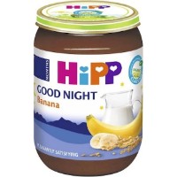 Piure pentru copii HiPP Semolina With Banana 190g (5512)