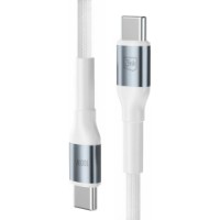 Cablu USB 3mk N-Series Type-C to Type-C 100W 1m White
