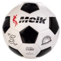 Marfă depreciată! Minge de fotbal Meik MK-2003 White/Black