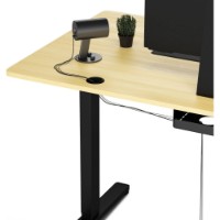 Marfa depreciata! Masa de birou Sense7 Nojo 140x70 Black Pine imaginea #5 — magazin online Desire.md