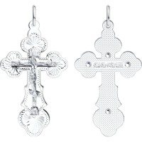 Pandantiv din argint Sokolov 94-131-02212-1  1,9g