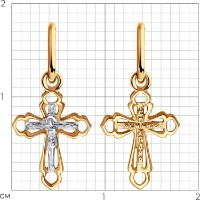 Pandantiv din aur Sokolov 51-131-01825-1  0,35g imaginea #3 — magazin online Desire.md