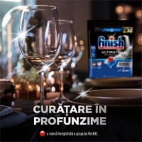 Detergent pentru mașine de spălat vase Finish Ultimate All in One Fresh 80pcs imaginea #2 — magazin online Desire.md