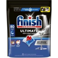 Detergent pentru mașine de spălat vase Finish Ultimate All in One Fresh 80pcs