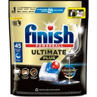 Detergent pentru mașine de spălat vase Finish Ultimate Plus All in One Fresh 45tab