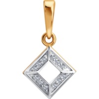 Pandantiv din aur cu diamante Sokolov 51-230-00421-1  0,52g