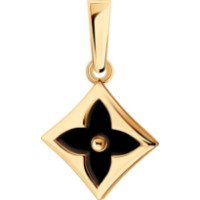 Pandantiv din aur cu onix Sokolov 732968  0,85g