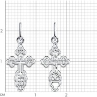 Pandantiv din argint Sokolov 94120016  0,44g imaginea #2 — magazin online Desire.md