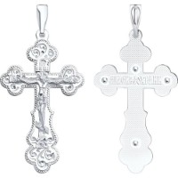 Pandantiv din argint Sokolov 94120036  3,44g