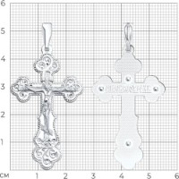 Pandantiv din argint Sokolov 94120036  3,44g imaginea #2 — magazin online Desire.md