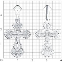 Pandantiv din argint Sokolov 94120059  2,24g imaginea #3 — magazin online Desire.md
