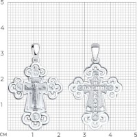 Pandantiv din argint cu emal Sokolov 94120136  2,41g imaginea #2 — magazin online Desire.md