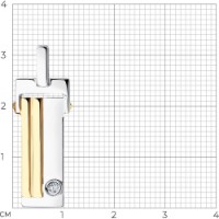 Pandantiv SOLOVOV JEWELRY 036087 2,96gr imaginea #2 — magazin online Desire.md
