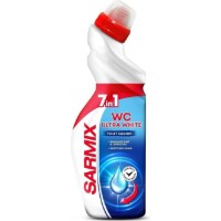 Detergent pentru obiecte sanitare Sarmix 7in1 WC Ultra White 750ml