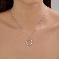 Цепочка из серебра с фианитом Diamant 94-170-02266-1 s.50\55 5,99g фото №2 — интернет-магазин Desire.md