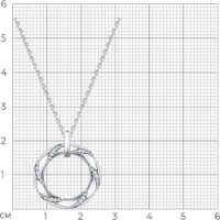 Цепочка из серебра с фианитом Diamant 94-170-02266-1 s.50\55 5,99g фото №4 — интернет-магазин Desire.md