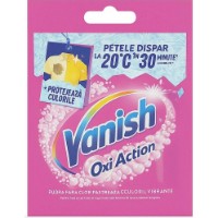 Soluție pentru îndepărtarea petelor Vanish Oxi Action Pink 30g