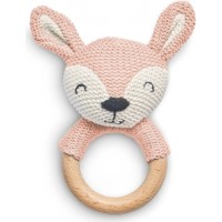 Inel gingival Jollein Deer Pale Pink (054-014-65322)