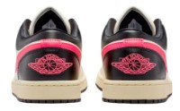 Ghete pentru dame Nike Air Jordan 1 Low Pale Ivory/Black/Muslin/Racer Pink, s.39 imaginea #2 — magazin online Desire.md