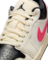 Ghete pentru dame Nike Air Jordan 1 Low Pale Ivory/Black/Muslin/Racer Pink, s.40 imaginea #3 — magazin online Desire.md