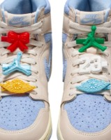 Ботинки женские Nike Air Jordan 1 Retro High OG Pale Ivory/Coconut Milk/Psychic Blue, s.39 фото №5 — интернет-магазин Desire.md