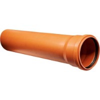 Труба канализационная Furtuntec PVC d110/L=1000 (11438)