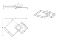 Plafonieră Trio Camino R65771231 imaginea #3 — magazin online Desire.md