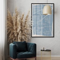 Pictură ArtShop Scribble Lines 50x75cm (PA265-M)